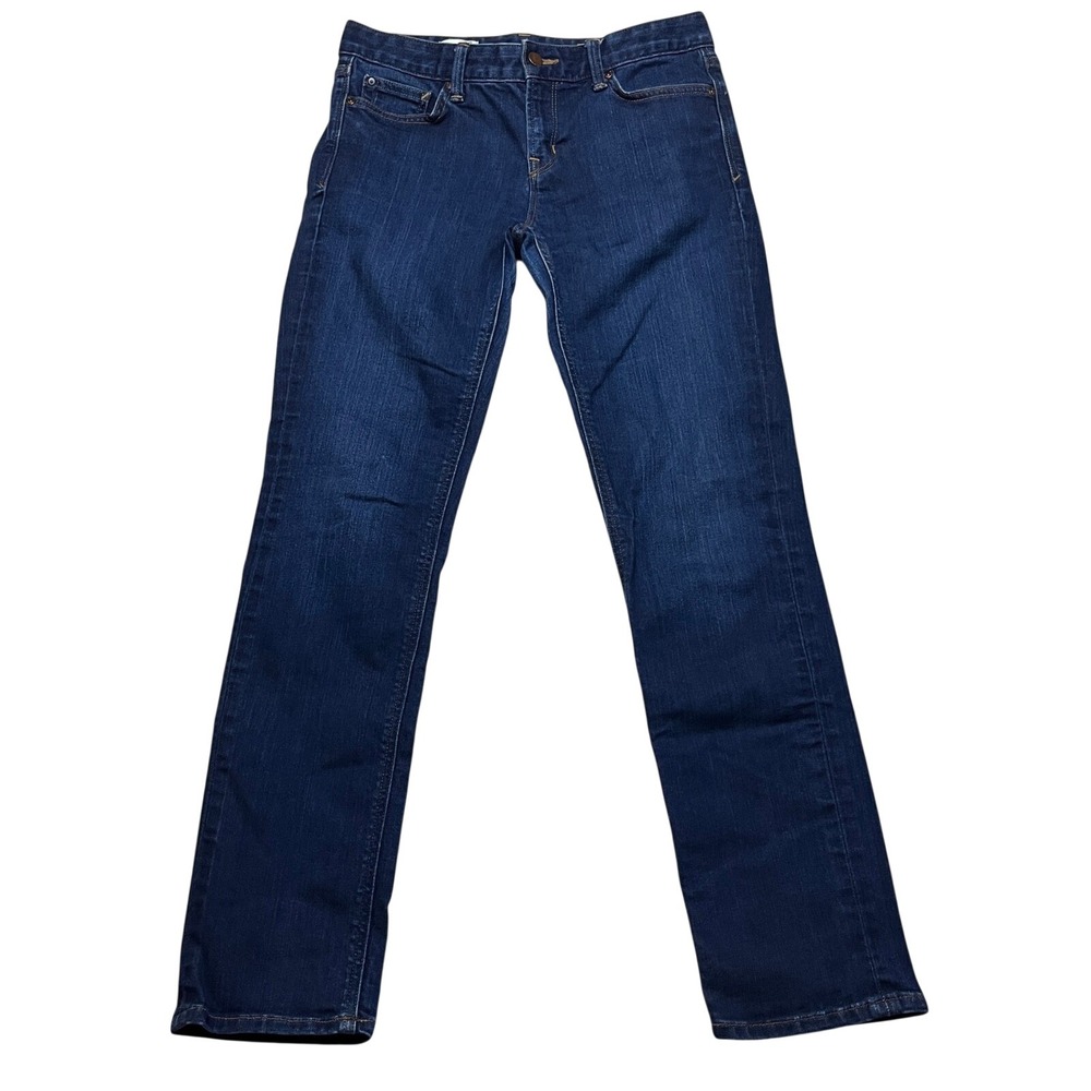 Gap Jeans Womens 29r Dark Wash Real Straight 1969 Denim Fall 2014 364618-00
